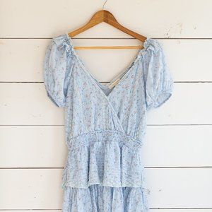 LoveShackFancy Carlo Mini Floral Dress